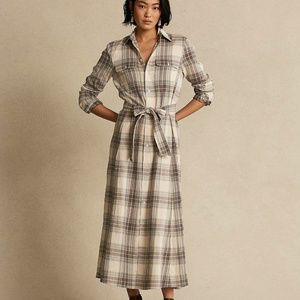 Lauren Ralph Lauren Plaid Shirtdress